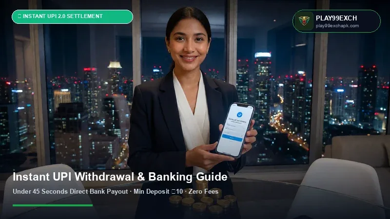 Play99Exch Instant UPI Withdrawal & ₹50 INR Deposit Tutorial